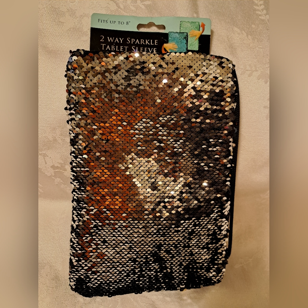 Brand New Two Way Sparkle Tablet Sleeve